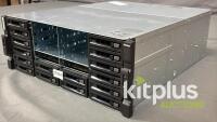 QNAP TS-EC2480U-RP NAS, 24 Bays, Dual Power Supply, Intel Xeon E3 - 4