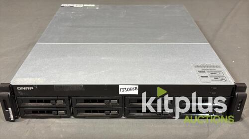 QNAP TS-879U-RP NAS, 8 Bays, Dual Power Supply, Intel Core i3