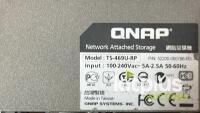 QNAP TS-469U-RP NAS, 4 Drive Bays, Dual Power Supplies - 3