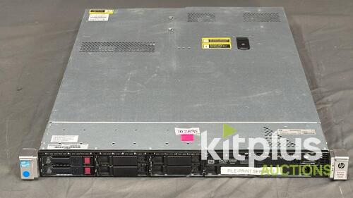 HP ProLiant DL360p Gen8 Rack Server, Intel Xeon E5-2600, 4x1GbE, 768GB DDR3