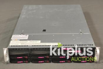 Supermicro 825-7 Rackmount Server, 2U, Power Supply 100-240V