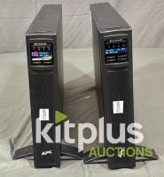 APC SRT5KRMXLI UPS, 5000VA/4500W, 220-240V Input/Output, 8 Outlets. Qty 2 - 3