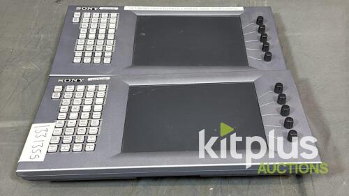 Sony MKS-8011A Broadcast Monitor Control Panel. Qty 2.