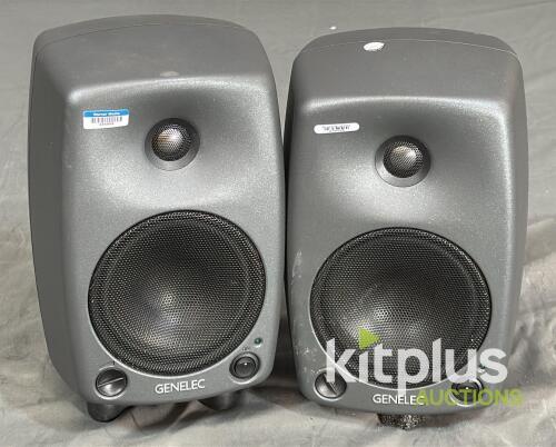 Genelec 8030B Bi-amplified Monitor Speakers, PAIR