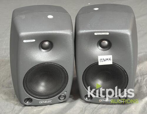 Genelec 8030B Bi-amplified Monitor Speakers, PAIR