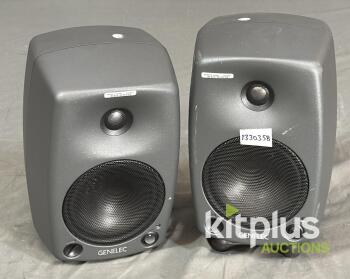 Genelec 8030B Bi-amplified Monitor Speakers, PAIR