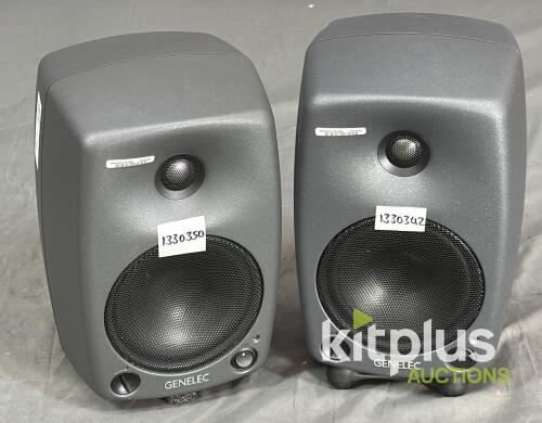 Genelec 8030B Bi-amplified Monitor Speakers, PAIR