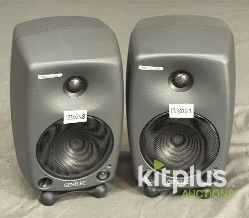 Genelec 8030B Bi-amplified Monitor Speakers, PAIR