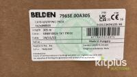 Belden CAT6 U/UTP PVC Cable 305m, Communication Cable 1266A 001. 10 Boxes and 2 boxes of 1266A analogue audio cable - 5