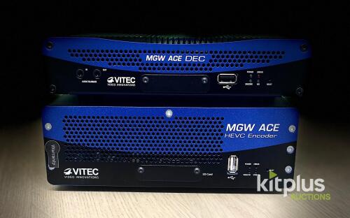 VITEC MGW ACE HEVC Encoder + VITEC MGW ACE HEVC Decoder Pair RRP £12.6k (with ULL Licence)