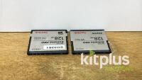 Job Lot of SanDisk Exreme Pro CFast Card Media - 7