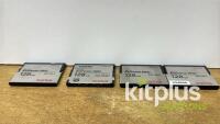 Job Lot of SanDisk Exreme Pro CFast Card Media - 3