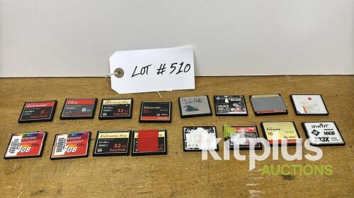 Job Lot of CF Card Media / Compact Flash