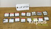 Job Lot of CF Card Media / Compact Flash - 5