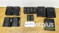 Job Lot of Canon Batteries,Chargers & Mains adaptor - 2