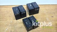 Job Lot of Canon Batteries,Chargers & Mains adaptor - 10