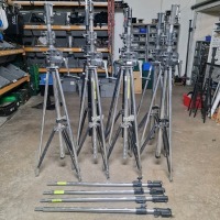 Qty 7 Manfrotto stands - 2
