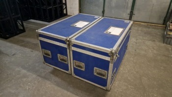 Qty 2 Flight cases Transflex