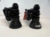 2 x Fujinon A16x9BRM-27 Lenses.