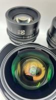 Sigma Cine High Speed Prime lens Kit - 14mm T2.0, 20mm T1.5, 24mm T1.5, 50mm T1.5, 85mmT1.5, 105mm, T2.0 135mm in metal flight case - 5