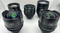 Sigma Cine High Speed Prime lens Kit - 14mm T2.0, 20mm T1.5, 24mm T1.5, 50mm T1.5, 85mmT1.5, 105mm, T2.0 135mm in metal flight case - 10