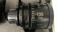 Sigma Cine High Speed Prime lens Kit - 14mm T2.0, 20mm T1.5, 24mm T1.5, 50mm T1.5, 85mmT1.5, 105mm, T2.0 135mm in metal flight case - 52