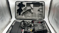 DJI Ronin 4D camera with gimbal, screen, bright remote camera monitor, 7 x batteries and 1 charger, 2 x battery v-mounts in hard case