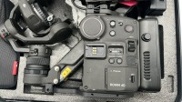 DJI Ronin 4D camera with gimbal, screen, bright remote camera monitor, 7 x batteries and 1 charger, 2 x battery v-mounts in hard case - 2