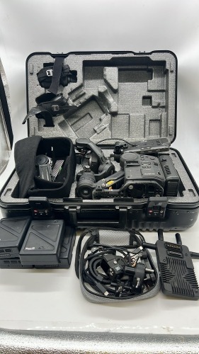 DJI Ronin 4D camera with gimbal, X9 M mount, Rosso 1TB memory chip in hard case