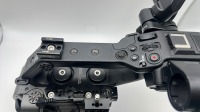 Sony FX6 camera body with top handle & side grip, monitor, monitor mount and viewfinder attachment. - No case. No Battery - 6