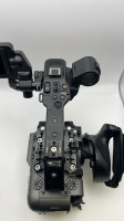 Sony FX6 camera body with top handle & side grip, monitor, monitor mount and viewfinder attachment. - No case. No Battery - 8