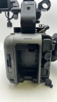 Sony FX6 camera body with top handle & side grip, monitor, monitor mount and viewfinder attachment. - No case. No Battery - 9
