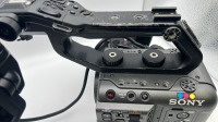 Sony FX6 camera body with Top handle, Monitor mount, monitor and side grip - 3