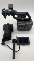 Sony FX6 camera body with top handle & side grip