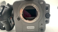 Sony FX6 camera body with top handle & side grip, monitor, monitor mount and viewfinder attachment. - NO case. No Battery - 13