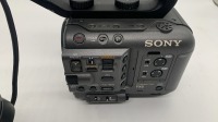 Sony FX6 camera body with top handle & side grip, monitor, monitor mount and viewfinder attachment. - NO case. No Battery - 2