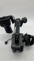 Sony FX6 camera body with top handle & side grip, monitor, monitor mount and viewfinder attachment. - NO case. No Battery - 4