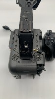 Sony FX6 camera body with top handle & side grip, monitor, monitor mount. - NO case. No Battery - 2