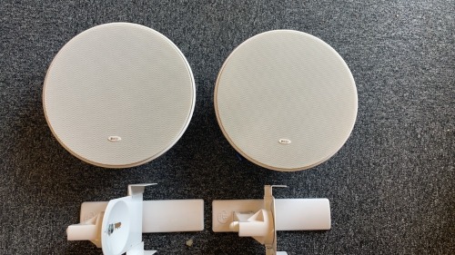 KEF CI200QR IN CEILING SPEAKER WITH BRACKET (PAIR)