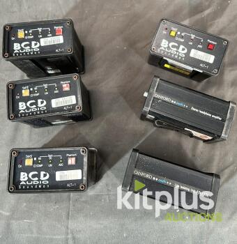 BCD ALT-1 Mic Preamps and Canford Headphone amps [Qty 4+2]