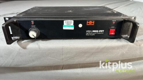 HH Electronic V150L Power Amplifier, 150W, MOS-FET, Serial No. 1131