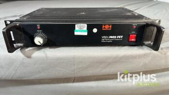 HH Electronic V150L Power Amplifier, 150W, MOS-FET, Serial No. 1131
