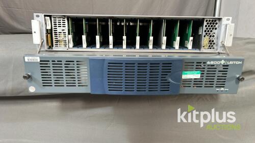 HSE6800+ [Qty 10] 3G/HD/SD/ASI Serial Digital Video DistributionAmplifiers in Leitch FR6802+ Broadcast Signal Router, 100-240VAC/DC, BNC Connectors