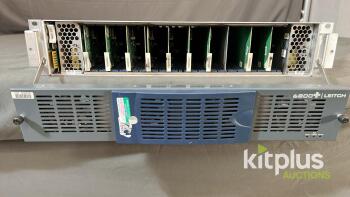 Leitch VSM6800+ Monitoring DAs [Qty 9] in FR6802 Video Distribution Amplifier Frame, 100-240V AC, BNC Outputs