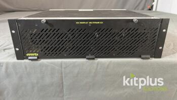 Evertz Fibre cards in 7800FR-QT Modular Frame, 3U, 100-240V, Serial 2442508060