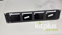 Marshall Electronics V-R44P Quad 4” LCD Monitor Unit Rack Mountable