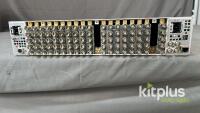 Harris DA-H/HR6802+S/D/DL 1×4 or 1×8, 3G/HD/SD/ASI [Qty 9] in FR6822+ Encoder/Transmitter Rack Unit, 100-240VAC, 2U - 2