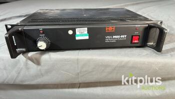 HH Electronic V150L Power Amplifier, 150W, MOS-FET, Serial No. 1275