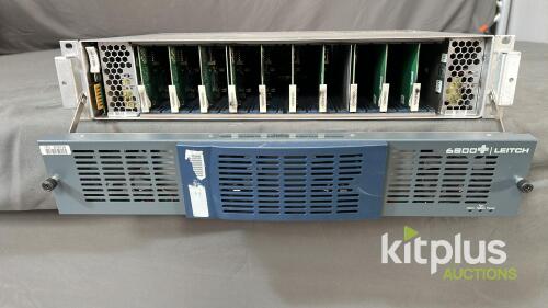 Leitch VSM6800+ SDI monitoring DAs [Qty 10] in FR6802+ Broadcast Video Rack Frame