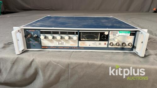 Adret C 324B Frequency Standard Receiver with Analog Display, Outputs 5 MHz, 1 MHz, 100 kHz